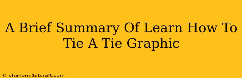 A Brief Summary Of Learn How To Tie A Tie Graphic