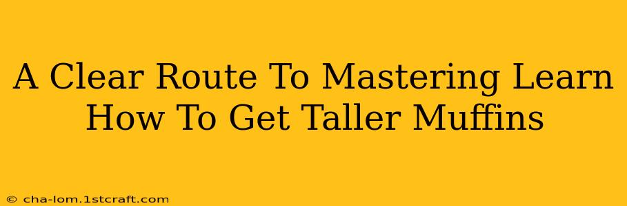 A Clear Route To Mastering Learn How To Get Taller Muffins