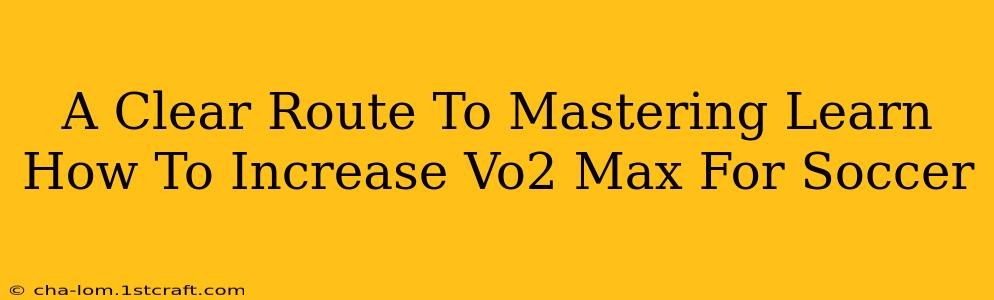 A Clear Route To Mastering Learn How To Increase Vo2 Max For Soccer