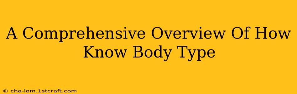 A Comprehensive Overview Of How Know Body Type