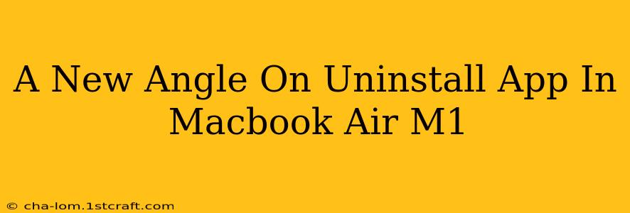 A New Angle On Uninstall App In Macbook Air M1