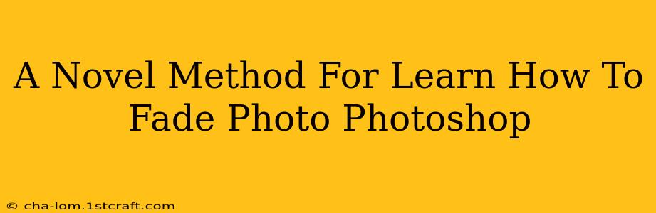 A Novel Method For Learn How To Fade Photo Photoshop