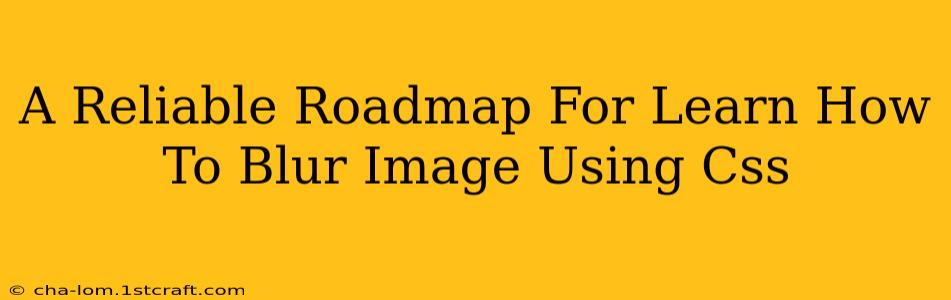 A Reliable Roadmap For Learn How To Blur Image Using Css
