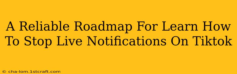 A Reliable Roadmap For Learn How To Stop Live Notifications On Tiktok