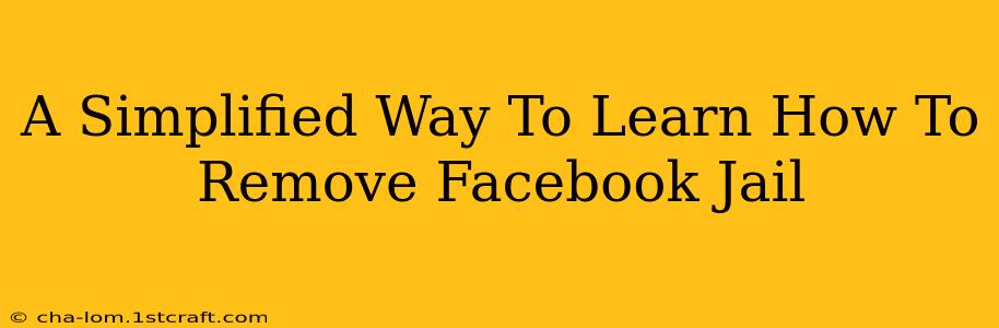 A Simplified Way To Learn How To Remove Facebook Jail