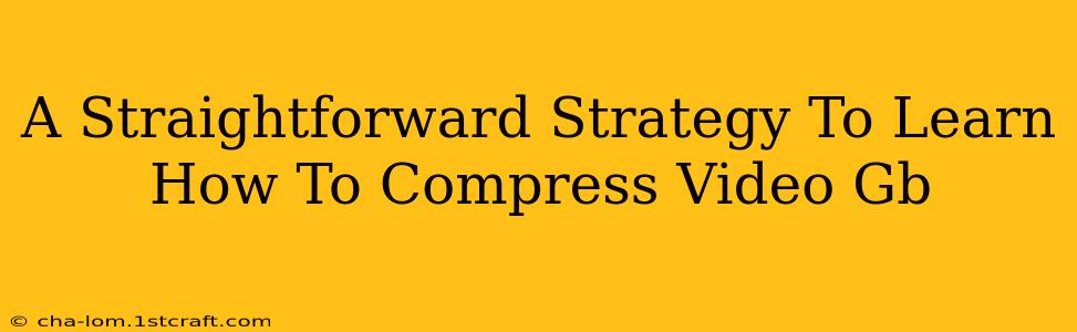 A Straightforward Strategy To Learn How To Compress Video Gb