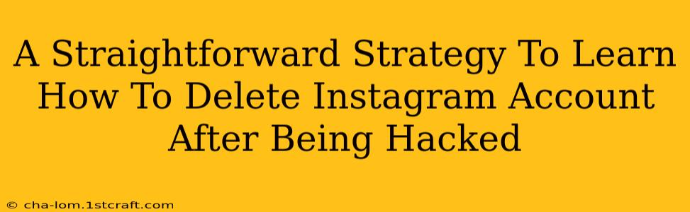 A Straightforward Strategy To Learn How To Delete Instagram Account After Being Hacked