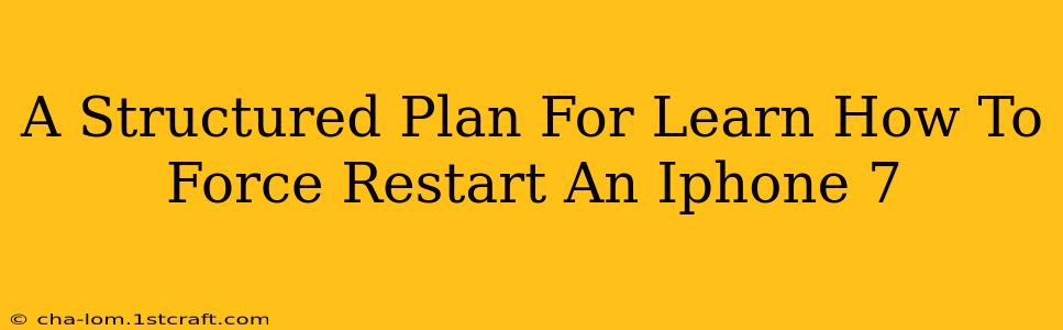 A Structured Plan For Learn How To Force Restart An Iphone 7