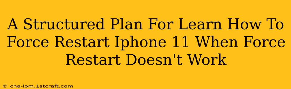 A Structured Plan For Learn How To Force Restart Iphone 11 When Force Restart Doesn't Work