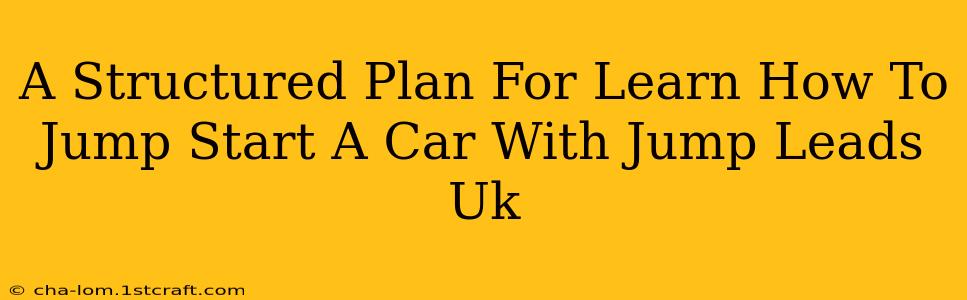 A Structured Plan For Learn How To Jump Start A Car With Jump Leads Uk