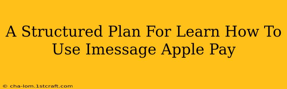 A Structured Plan For Learn How To Use Imessage Apple Pay