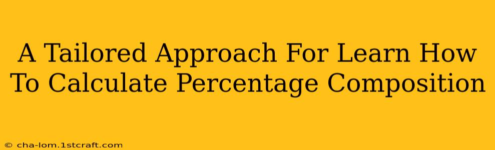 A Tailored Approach For Learn How To Calculate Percentage Composition