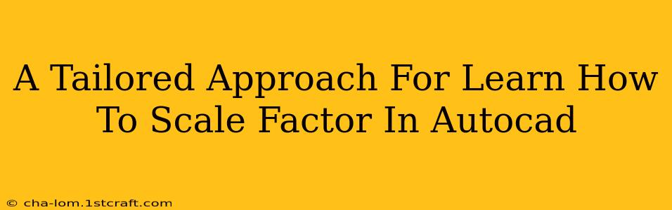 A Tailored Approach For Learn How To Scale Factor In Autocad