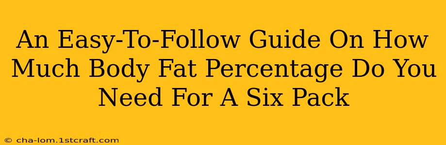 An Easy-To-Follow Guide On How Much Body Fat Percentage Do You Need For A Six Pack