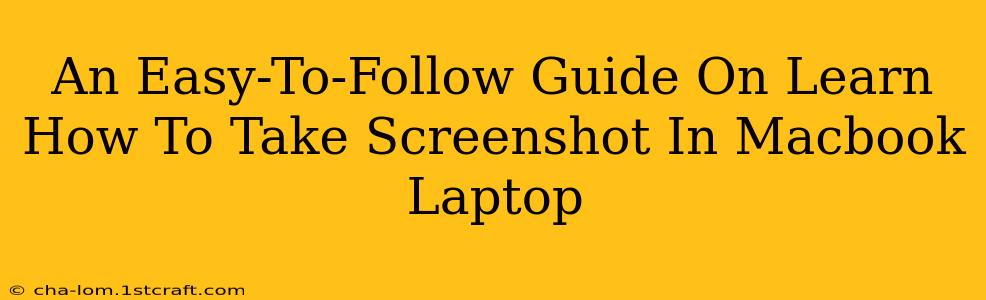 An Easy-To-Follow Guide On Learn How To Take Screenshot In Macbook Laptop