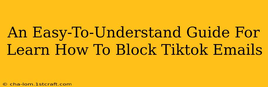 An Easy-To-Understand Guide For Learn How To Block Tiktok Emails