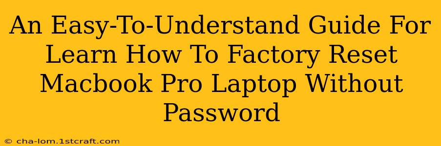 An Easy-To-Understand Guide For Learn How To Factory Reset Macbook Pro Laptop Without Password