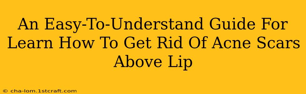 An Easy-To-Understand Guide For Learn How To Get Rid Of Acne Scars Above Lip