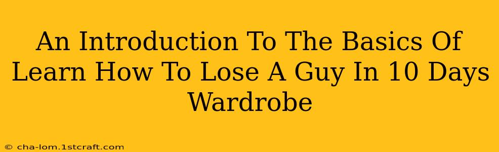 An Introduction To The Basics Of Learn How To Lose A Guy In 10 Days Wardrobe