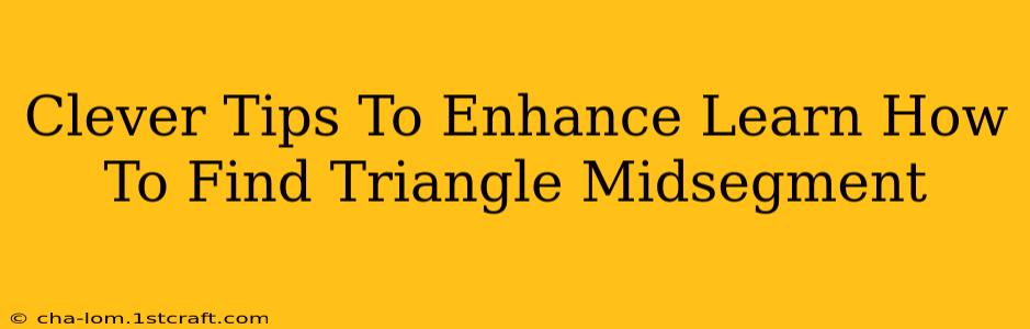 Clever Tips To Enhance Learn How To Find Triangle Midsegment