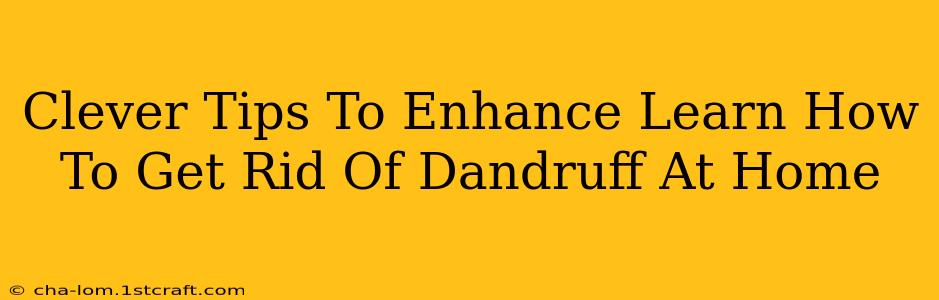 Clever Tips To Enhance Learn How To Get Rid Of Dandruff At Home