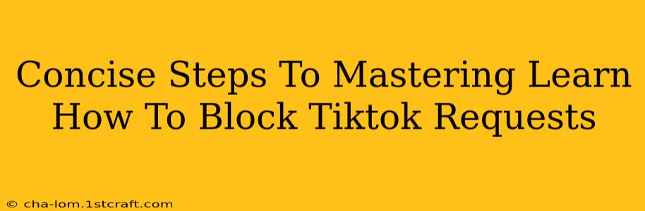 Concise Steps To Mastering Learn How To Block Tiktok Requests