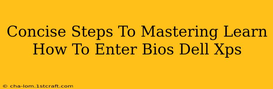 Concise Steps To Mastering Learn How To Enter Bios Dell Xps