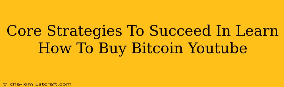 Core Strategies To Succeed In Learn How To Buy Bitcoin Youtube