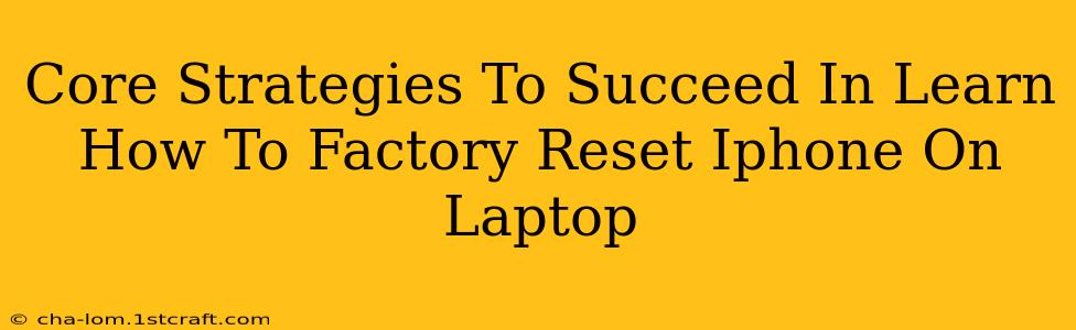 Core Strategies To Succeed In Learn How To Factory Reset Iphone On Laptop