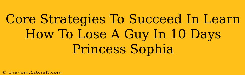 Core Strategies To Succeed In Learn How To Lose A Guy In 10 Days Princess Sophia