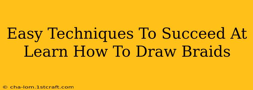 Easy Techniques To Succeed At Learn How To Draw Braids