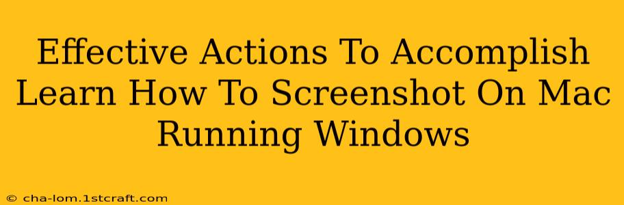 Effective Actions To Accomplish Learn How To Screenshot On Mac Running Windows