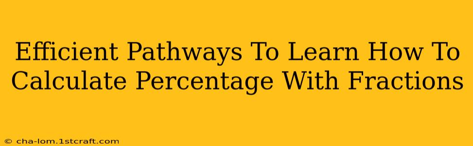 Efficient Pathways To Learn How To Calculate Percentage With Fractions