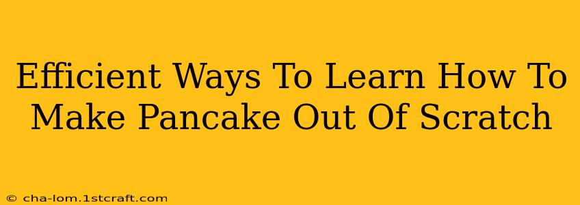 Efficient Ways To Learn How To Make Pancake Out Of Scratch