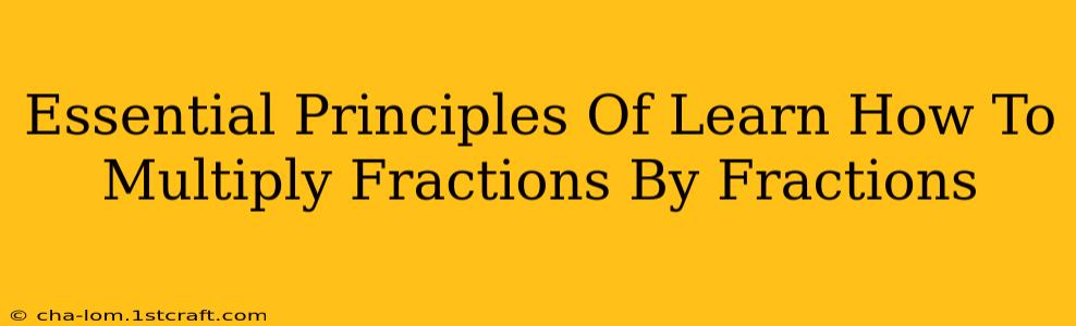 Essential Principles Of Learn How To Multiply Fractions By Fractions