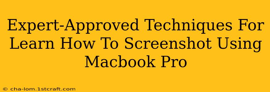 Expert-Approved Techniques For Learn How To Screenshot Using Macbook Pro