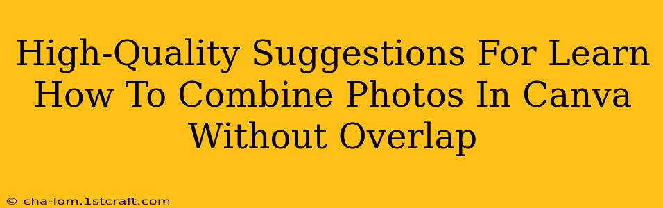 High-Quality Suggestions For Learn How To Combine Photos In Canva Without Overlap