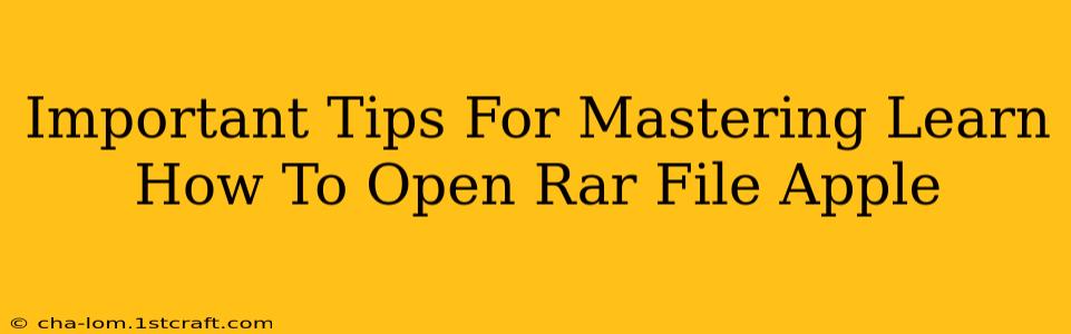 Important Tips For Mastering Learn How To Open Rar File Apple