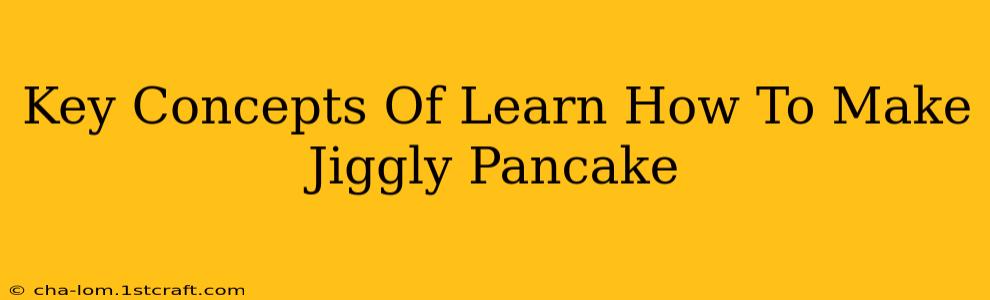 Key Concepts Of Learn How To Make Jiggly Pancake