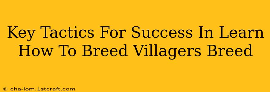 Key Tactics For Success In Learn How To Breed Villagers Breed