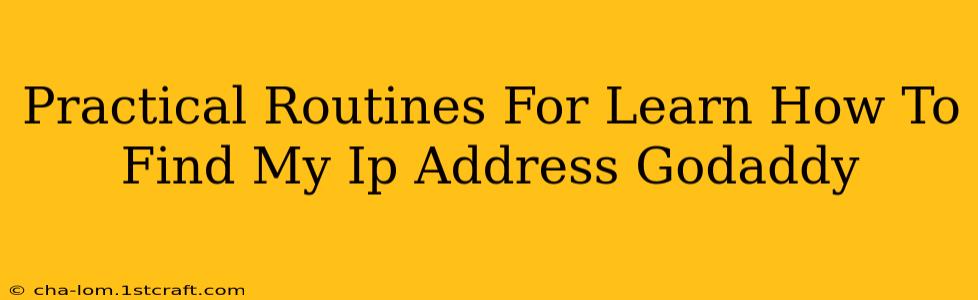 Practical Routines For Learn How To Find My Ip Address Godaddy