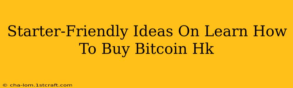 Starter-Friendly Ideas On Learn How To Buy Bitcoin Hk