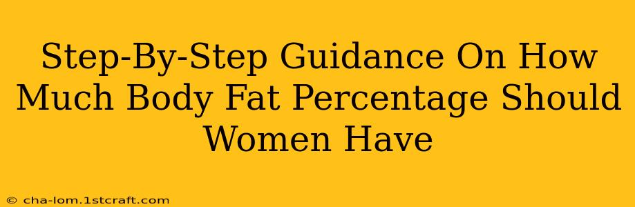 Step-By-Step Guidance On How Much Body Fat Percentage Should Women Have