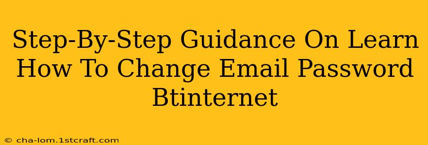 Step-By-Step Guidance On Learn How To Change Email Password Btinternet