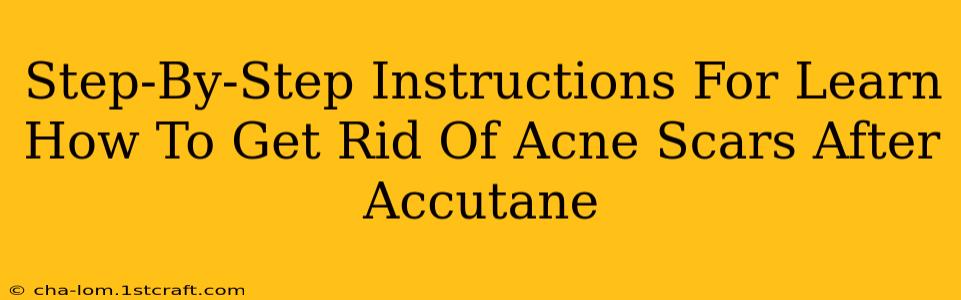 Step-By-Step Instructions For Learn How To Get Rid Of Acne Scars After Accutane