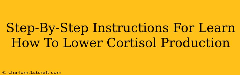 Step-By-Step Instructions For Learn How To Lower Cortisol Production