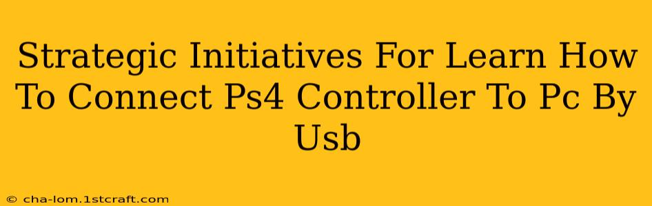 Strategic Initiatives For Learn How To Connect Ps4 Controller To Pc By Usb