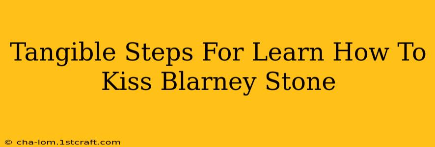 Tangible Steps For Learn How To Kiss Blarney Stone