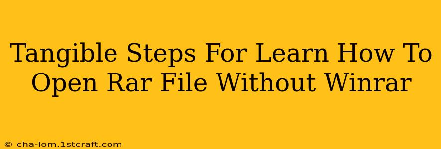 Tangible Steps For Learn How To Open Rar File Without Winrar