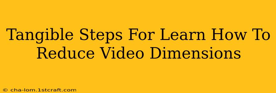 Tangible Steps For Learn How To Reduce Video Dimensions